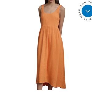 DKNY Jeans Orange dress